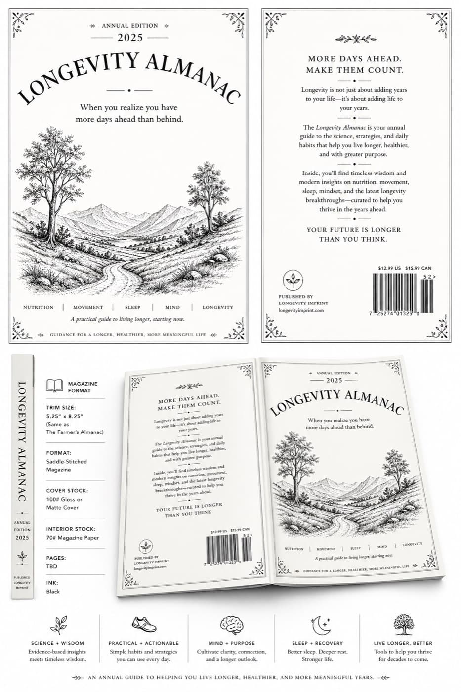 Cover of Longevity Almanac